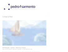 Tablet Screenshot of pedrofsarmento.com